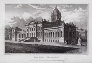 Castillo Howard de Nathaniel (after) Whittock