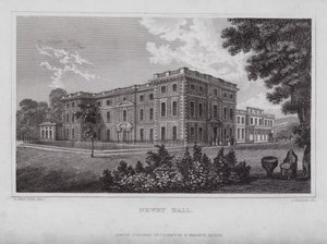 Newby Hall de Nathaniel (after) Whittock