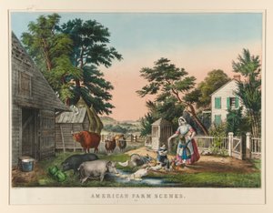 Escenas de la granja americana. No.2
