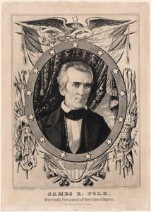 James K. Polk de Nathaniel Currier