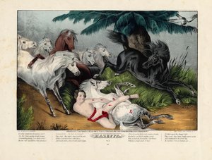 Mazeppa de Nathaniel Currier