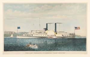 El barco de vapor de baja presión de Nathaniel Currier