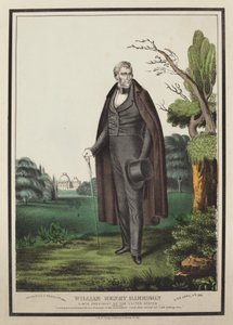 William Henry Harrison: Noveno presidente de los Estados Unidos de Nathaniel Currier