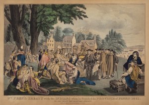 Tratado de Wm. Penn con los indios al fundar la provincia de Pennsa. 1661: El único tratado que nunca fue incumplido de Nathaniel Currier