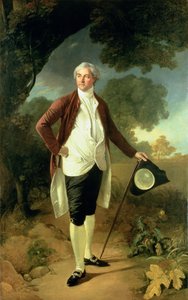 Retrato de David Garrick de Nathaniel Dance Holland