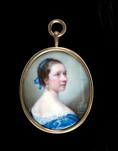 Lydia Garner, 1753 de Nathaniel Hone