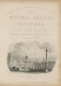 Galería Nacional de Pinturas de los Grandes Maestros de Nathaniel Whittock