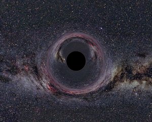 Un agujero negro en la Vía Láctea