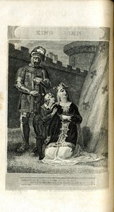 Rey Juan por William Shakespeare. Representado en Covent Garden el sábado 20 de abril de 1811 de Neagle