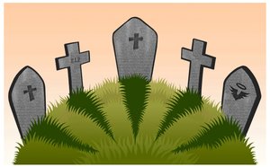 Cementerio, 2023 (digital) de Neale Osborne