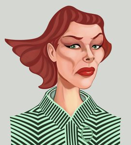 Katharine Hepburn, 2021 (digital)
