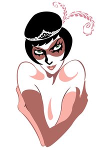 Flapper Enmascarada de Neale Osborne
