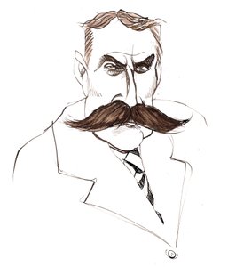 Sir Edward Elgar, 2022 (tinta)