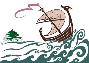 Barco de cuentos, 2022 (digital) de Neale Osborne