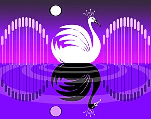 Lago de los Cisnes IV, 2019 de Neale Osborne