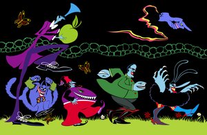 The Blue Meanies, 2023 (digital) de Neale Osborne