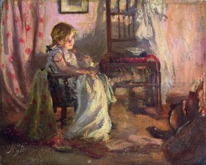 Junto al fuego de Nellie Gertrude Dixon
