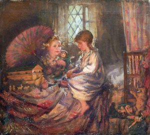 Mañana de Navidad de Nellie Gertrude Dixon