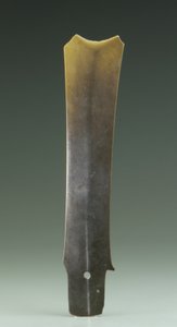 Cincel bifurcado (zhang), Cultura Qijia, c.2500-2000 a.C.