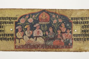 Adoración de Manjusri de Nepalese School