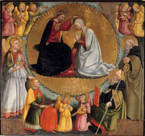 La Coronación de la Virgen de Neri di Bicci