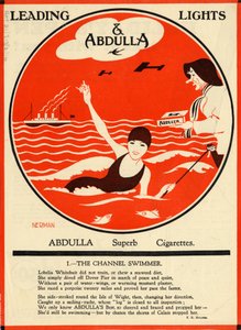 Cigarrillos Abdulla, años 1920 de Nerman