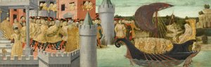 La Visita de Cleopatra a Antonio de Neroccio di Landi