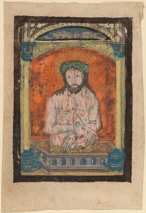 Cristo como el hombre de dolores de Netherlandish 15th Century