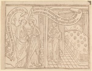 Página de "Canticum Canticorum": 2ª Edición de Netherlandish 15th Century