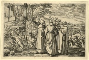 Alegoría de la Derrota del Duque de Alva en Brielle, 1580 de Netherlandish School