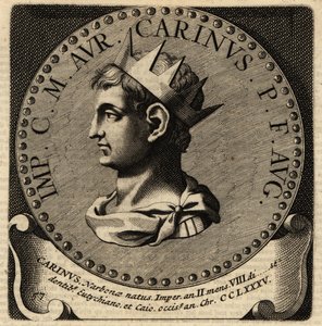 Retrato del Emperador Romano Carinus de Netherlandish School