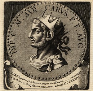 Retrato del Emperador Romano Carus de Netherlandish School