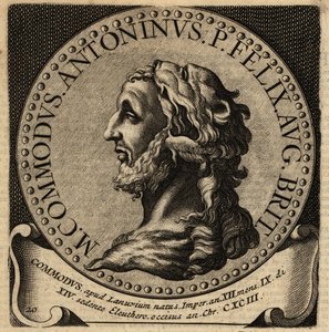 Retrato del emperador romano Cómodo de Netherlandish School