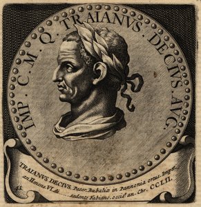 Retrato del Emperador Romano Decio de Netherlandish School