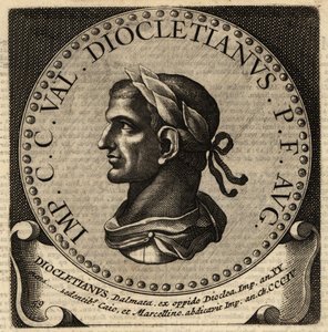 Retrato del Emperador Romano Diocleciano de Netherlandish School
