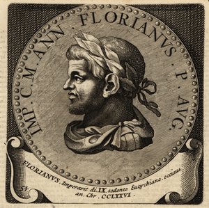 Retrato del Emperador Romano Florianus de Netherlandish School