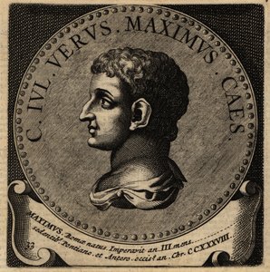 Retrato del emperador romano Cayo Julio Vero Máximo de Netherlandish School