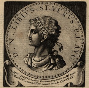 Retrato del Emperador Romano Libio Severo