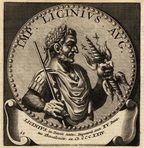 Retrato del Emperador Romano Licinio de Netherlandish School