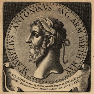 Retrato del emperador romano Marco Aurelio de Netherlandish School