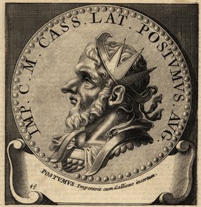 Retrato del Emperador Romano Póstumo de Netherlandish School