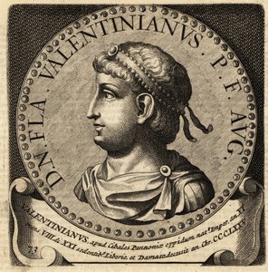 Retrato del Emperador Romano Valentiniano I de Netherlandish School