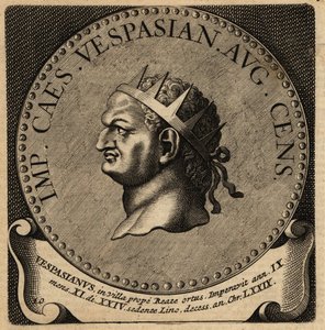 Retrato del emperador romano Vespasiano de Netherlandish School