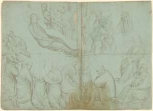 La muerte de la Virgen de Netherlandish School