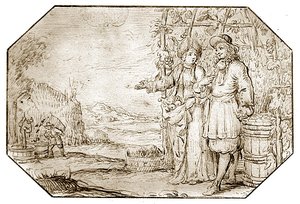 Las Cuatro Estaciones: Otoño - Cosecha, c.1675 de Netherlandish School