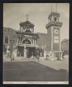 Porta Magna del Arsenal de Venecia Venezia - Entrata dell