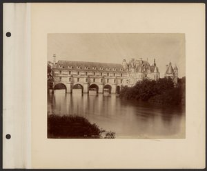Castillo de Chenonceau, fachada este de Neurdein freres