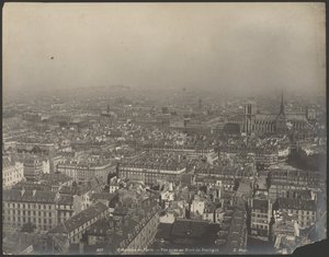 Panorama de París - Vista tomada desde el norte del Panteón de Neurdein freres