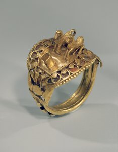 Anillo de caballo de New Kingdom Egyptian