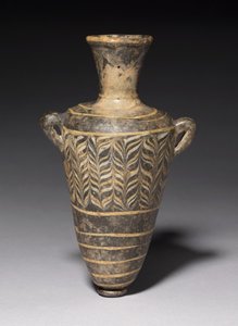 Botella de ungüento, o Amphoriskos de New Kingdom Egyptian